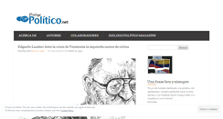 Desktop Screenshot of dialogopolitico.net